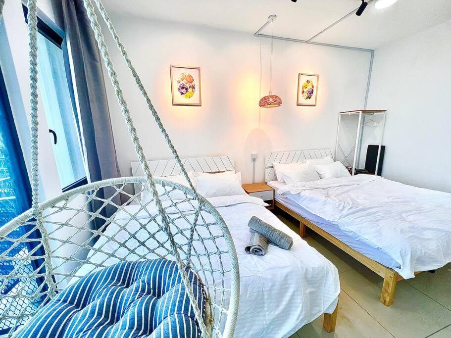 שאה אלאם F 1-5 Pax 3Bed Cozy Home Studio Trefoil Setia Alam Wifi & Tv מראה חיצוני תמונה