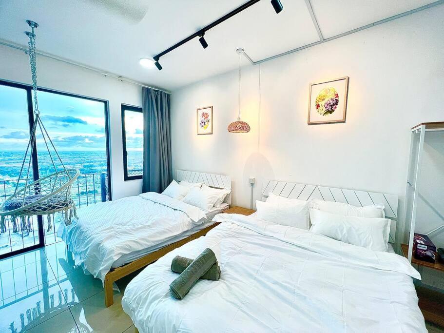 שאה אלאם F 1-5 Pax 3Bed Cozy Home Studio Trefoil Setia Alam Wifi & Tv מראה חיצוני תמונה