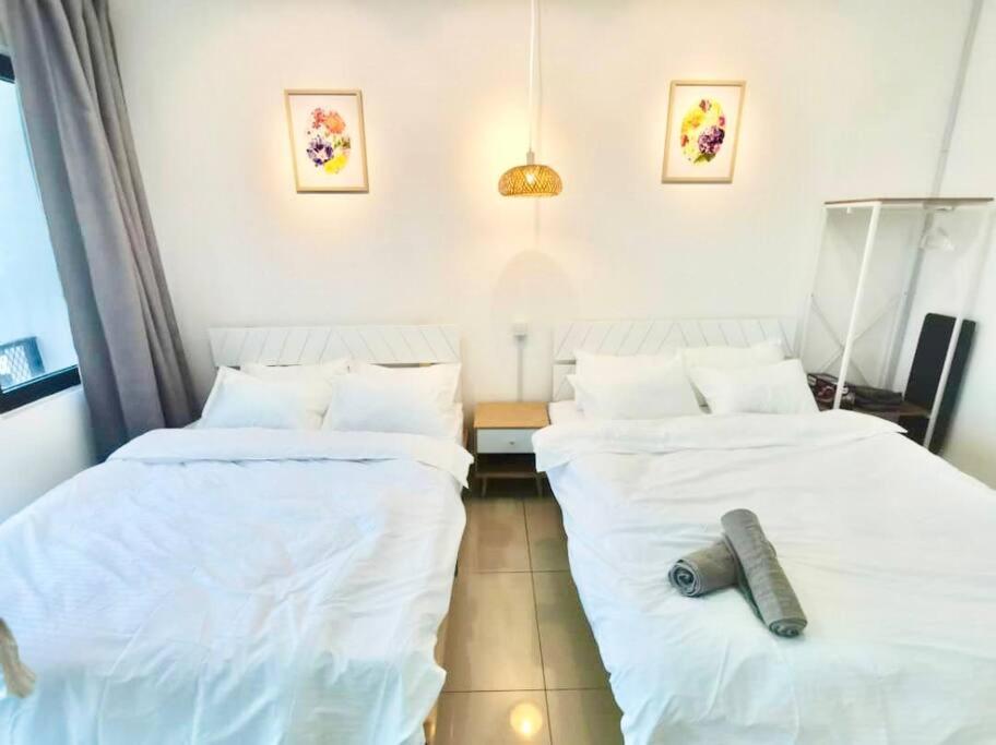 שאה אלאם F 1-5 Pax 3Bed Cozy Home Studio Trefoil Setia Alam Wifi & Tv מראה חיצוני תמונה
